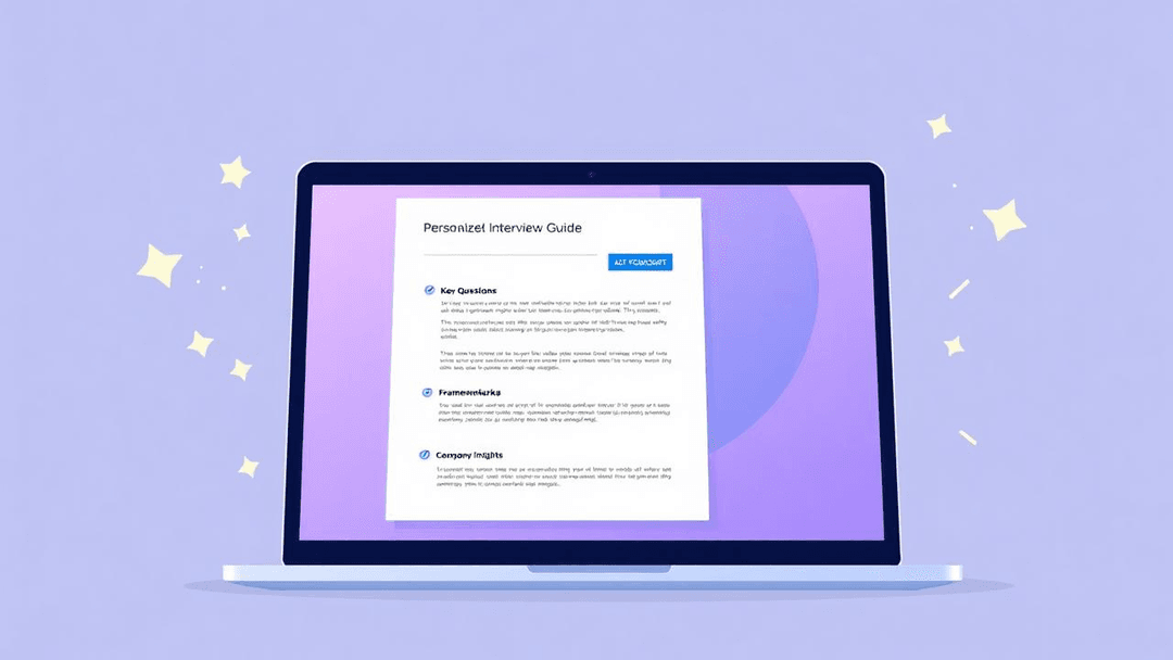 Get Your Custom Interview Guide